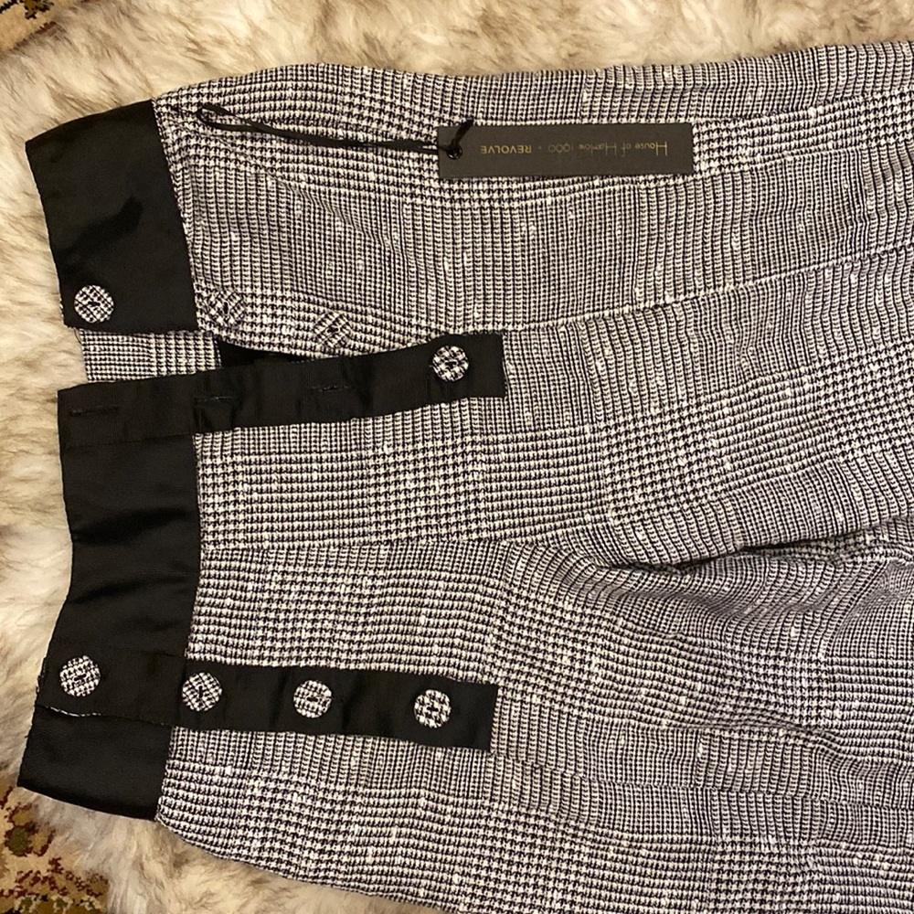 HOUSE OF HARLOW X REVOLVE plaid pants